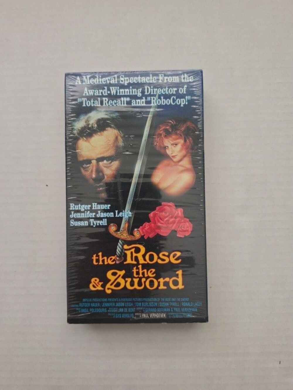 The Rose and The Sword VHS 1985 Rutger Hauer Simitar Video Fantasy Cult Classic